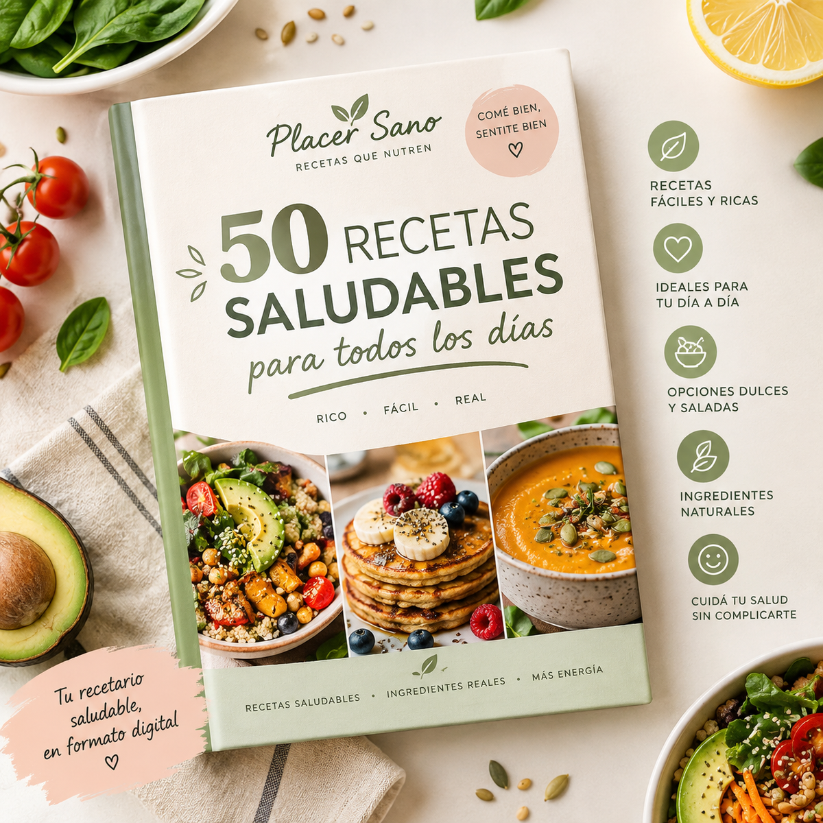50 Recetas Saludables para Todos los Días